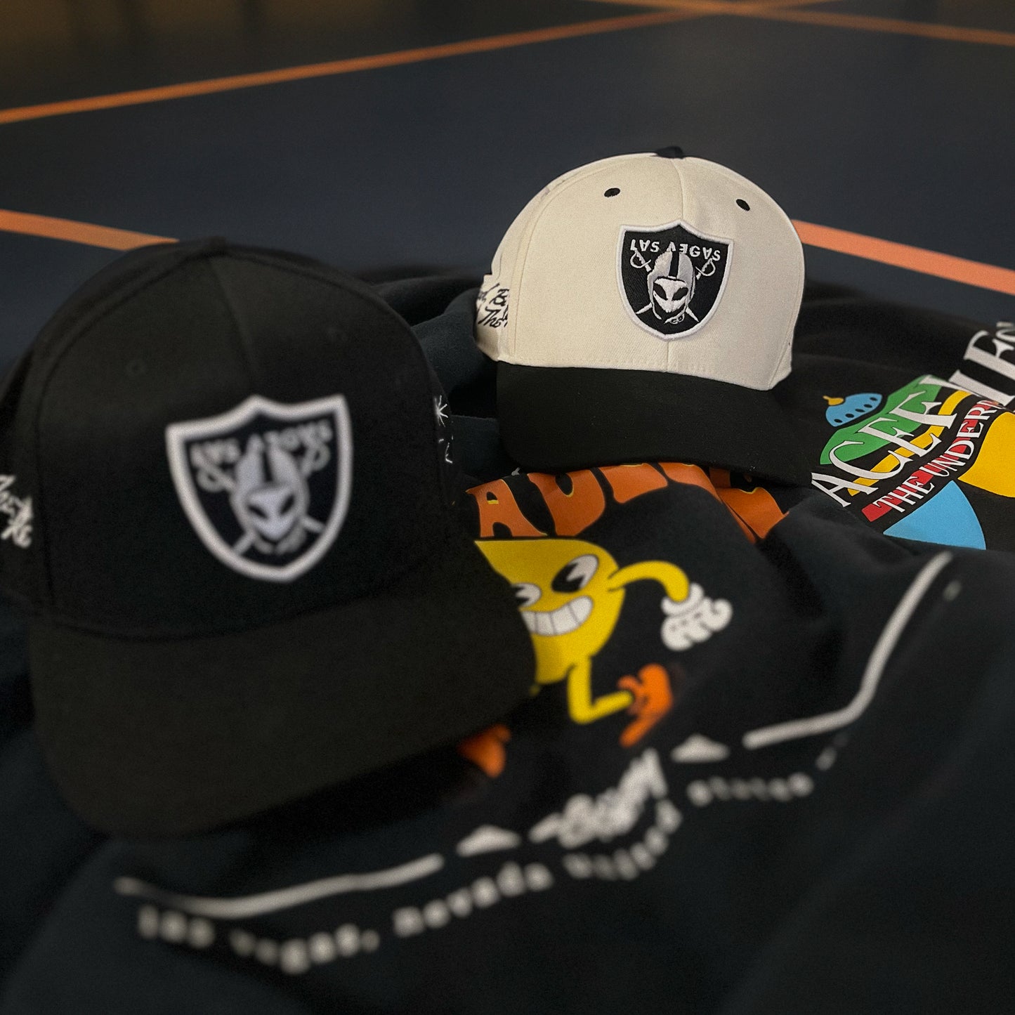 Spacefried Raider Snapback (black)